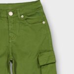 PANTALON CARGO EN COTON ELASTHANNE – Image 5