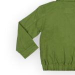 BLOUSON EN COTTON ET ELASTHANNE UNI – Image 11