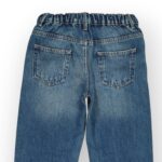 PANTALON JEAN TAILLE ELASTIQUE EN DENIM COTON – Image 3