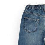 PANTALON JEAN TAILLE ELASTIQUE EN DENIM COTON – Image 7