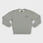SWEAT COL ROND EN MOLLETON COTON