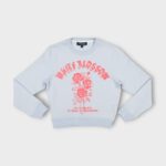 SWEAT COL ROND MOLLETON COTON