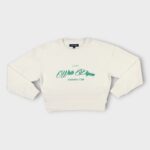 SWEA COL ROND MOLLETON COTON – Image 5