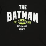 T SHIRT GARÇON EN JERSEY 100% COTON IMPRIME BATMAM – Image 4