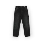 PANTALON CARPENTER EN DENIM NOIR 100% COTON – Image 10