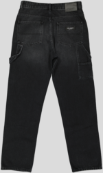 PANTALON CARPENTER EN DENIM NOIR 100% COTON – Image 9