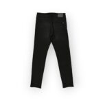 PANTALON JEAN SLIM FIT EN DENIM NOIR COTON STRETCH – Image 4
