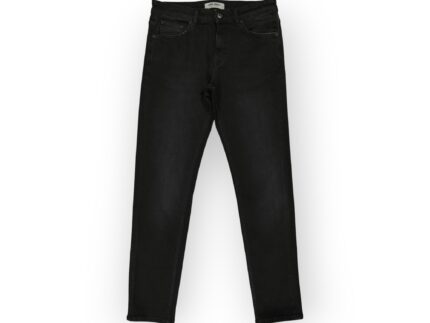 PANTALON JEAN SLIM FIT EN DENIM NOIR COTON STRETCH