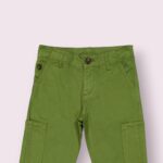 PANTALON CARGO EN COTON ELASTHANNE – Image 2