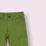 PANTALON CARGO EN COTON ELASTHANNE – Image 4