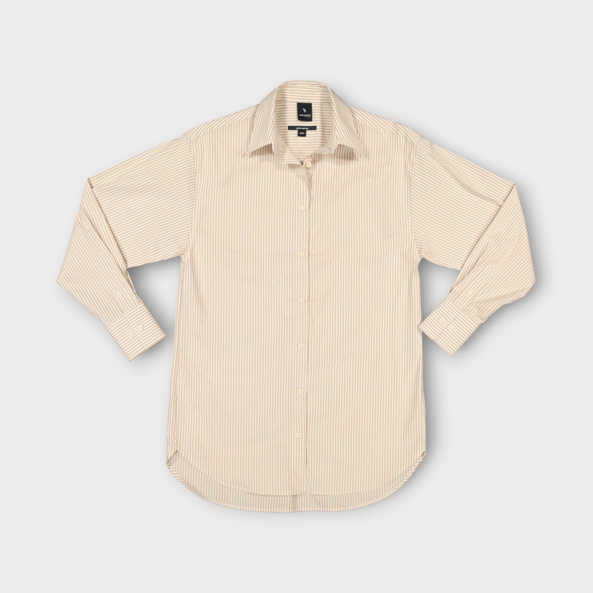 WPCHF2503RAYEE BEIGE (4) CHEMISE FEMME REGULAR FIT – Image 1