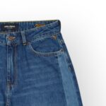 PANTALON JEANS STRAIGHT FIT CONTRASTE – Image 6