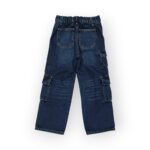 PANTALON AVEC CEINTURE ELASTIQUE EN DENIM 100 % COTON – Image 8
