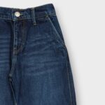 PANTALON AVEC CEINTURE ELASTIQUE EN DENIM 100 % COTON – Image 4