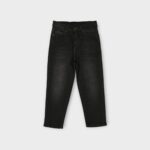 PANTALON JEANS NOIR COTON STRETCH