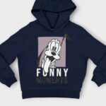 SWEAT A CAPUCHE OVER SIZE MOLLETON COTON ELASTHANNE – Image 3