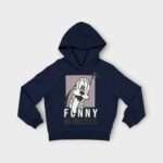 SWEAT A CAPUCHE OVER SIZE MOLLETON COTON ELASTHANNE