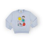 SWEAT COL ROND MOLLETON 100% COTON