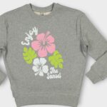 SWEAT COL ROND MOLLETON 100 % COTON – Image 3