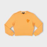 SWEAT COL ROND MOLLETON COTON