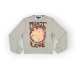 SWEAT COL ROND MOLLETON COTON – Image 4