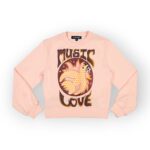 SWEAT COL ROND MOLLETON COTON