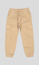 PANTALON JOGGER EN COTON ELASTHANNE