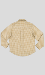 CHEMISE FILLETTE EN COTON A CARREAUX – Image 11