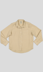 CHEMISE FILLETTE EN COTON A CARREAUX – Image 10