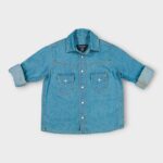 CHEMISE JEANS A COL CLASSIQUE POUR ENFANT – Image 13