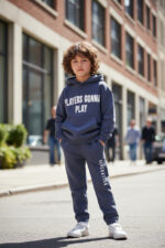 JOGGING GARÇON MOLLETON COTON