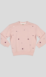 SWEAT COL ROND MOLLETON 100 % COTON