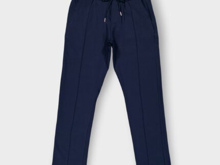 PANTALON  JOGG EN TISSU SCUBA CEINTURE ELASTIQUE &REVER EN BAS