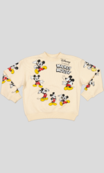 SWEAT COL ROND MICKEY MOUSE EN MOLLETON 100 % COTON – Image 12