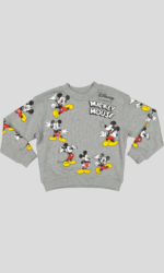 SWEAT COL ROND MICKEY MOUSE EN MOLLETON 100 % COTON – Image 18