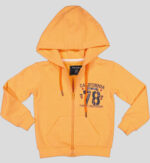 GILET CAPUCHE MOLLETON COTON