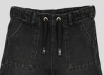 PANTALON JEANS FILLETTE CEINTURE ELASTIQUE ET CORDON – Image 8