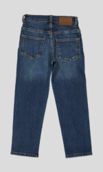 JEAN ENFANT BLEU A JAMBES FUSELEES,BRODE – Image 11